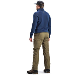 Beretta Stretch Tech Half Zip Fleece blue Total Eclipse with visible YKK zip closure