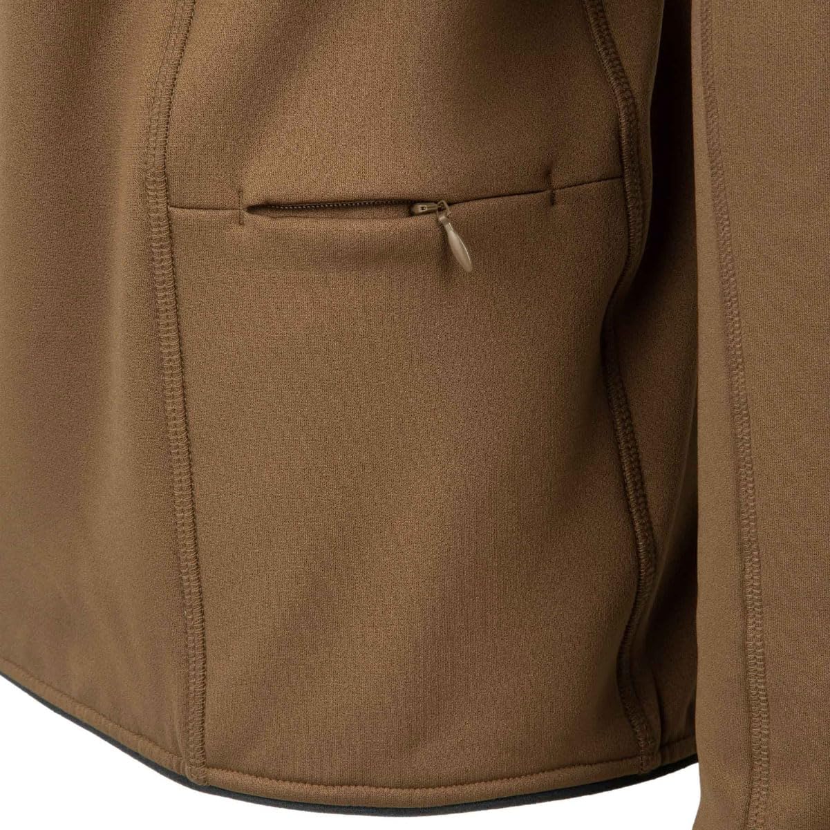 Beretta Stretch Tech Half Zip Fleece Shirt back logo adds subtle branding