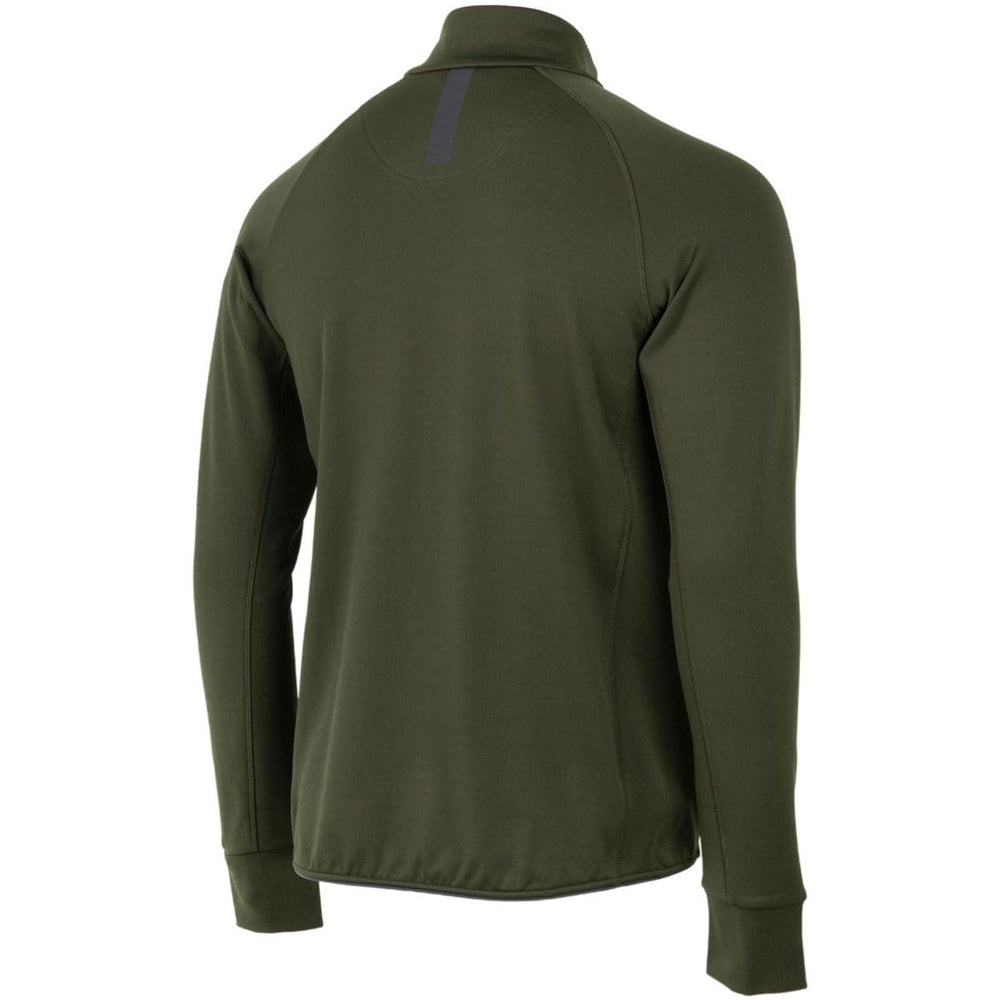 Beretta Stretch Tech fleece shirt Green Moss side pocket for secure small-item storage.