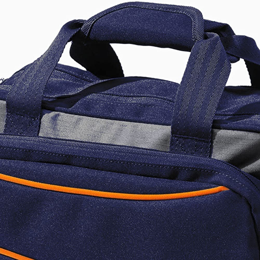 Beretta Uniform Pro EVO blue field bag open compartments demonstrates easy organization for cartridges.