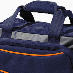 Beretta Uniform Pro EVO blue field bag open compartments demonstrates easy organization for cartridges.