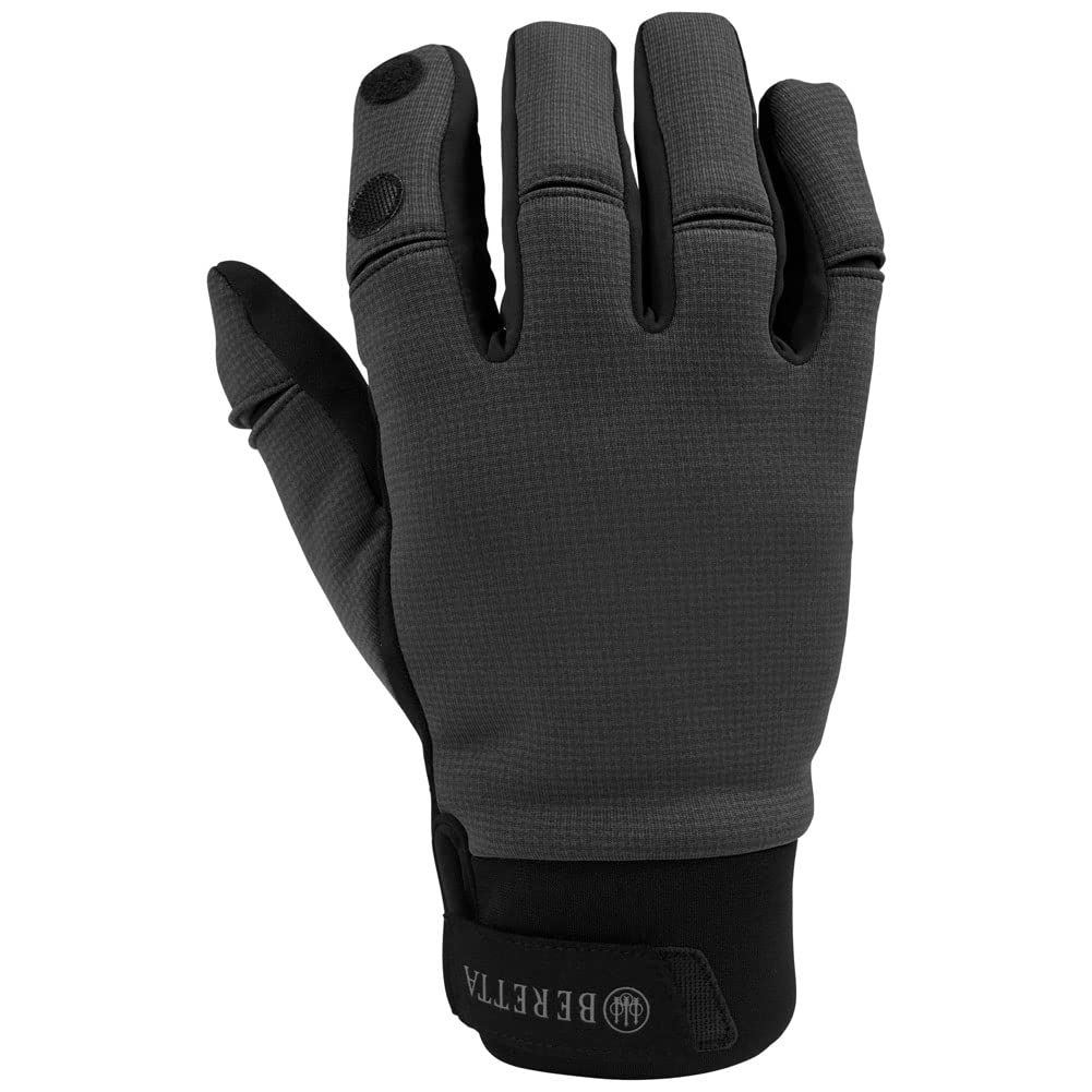 Beretta WaterShield gloves peat front show warmth and wind protection for upland hunts.