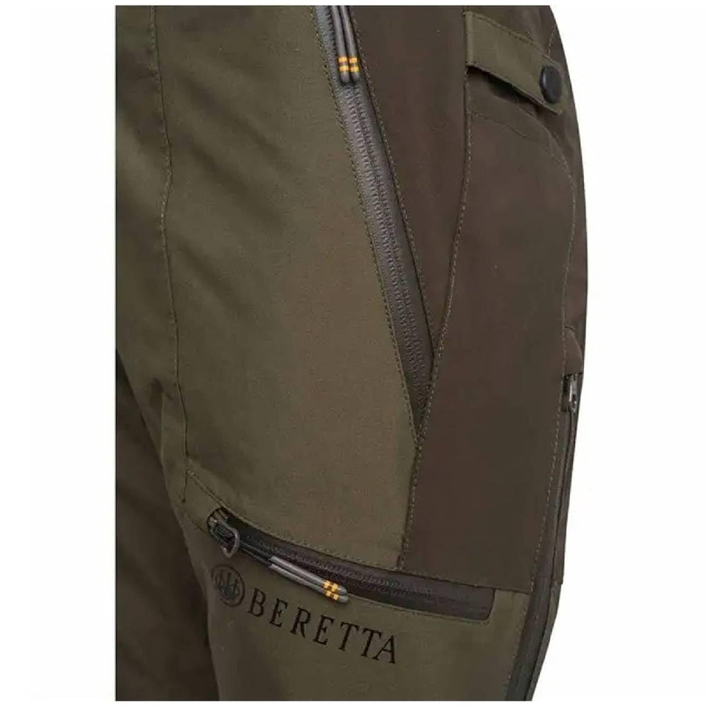 Beretta Tri-Active EVO outer-leg ventilation for breathable comfort