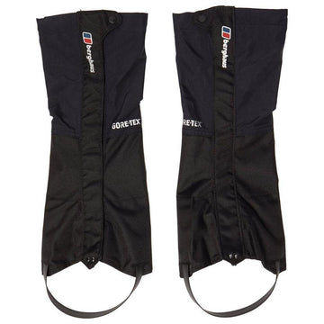 Berghaus Gore-Tex II gaiters side profile showing full rain protection