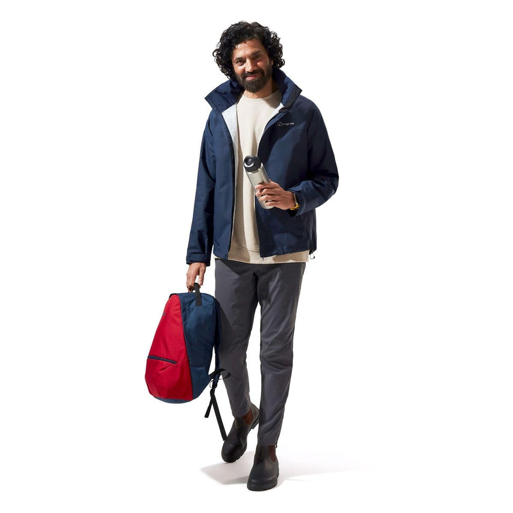 Berghaus RG Alpha 2.0 hood down shows compact, everyday-ready styling.