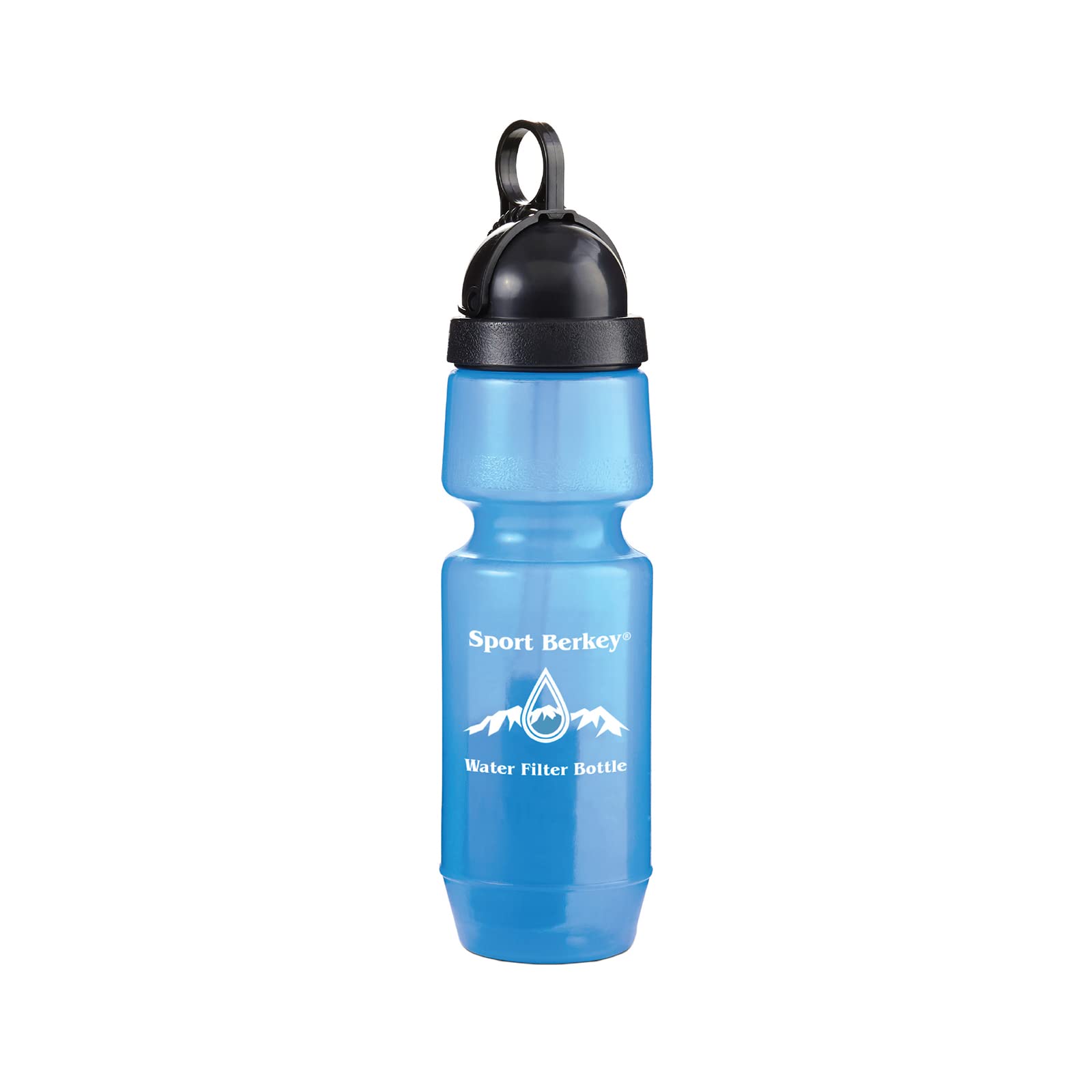 Berkey Sport bottle front view ideal for daily on-the-go hydration and easy filtration.