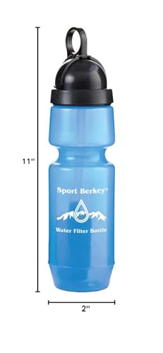 Berkey Sport bottle packaging shown for easy setup and travel-ready purchase.