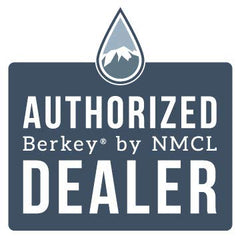 Berkey Travel compact dimensions: 18 inches tall, 7.5 inches diameter for portable use.