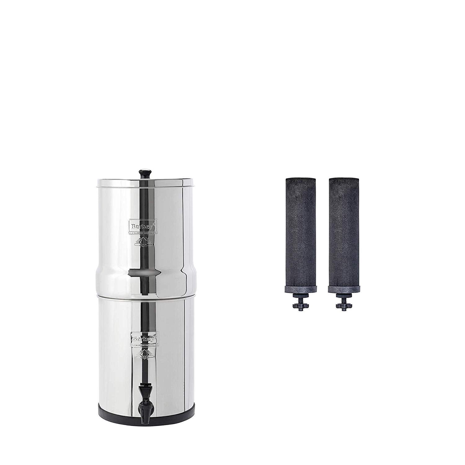 Berkey Travel System outdoors ready to provide potable water on camping trips.