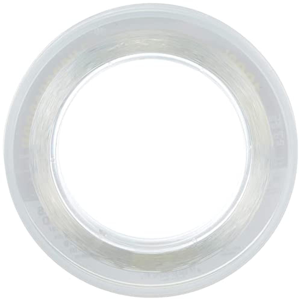 Berkley Big Game fluorocarbon leader in use, highlights high knot strength.