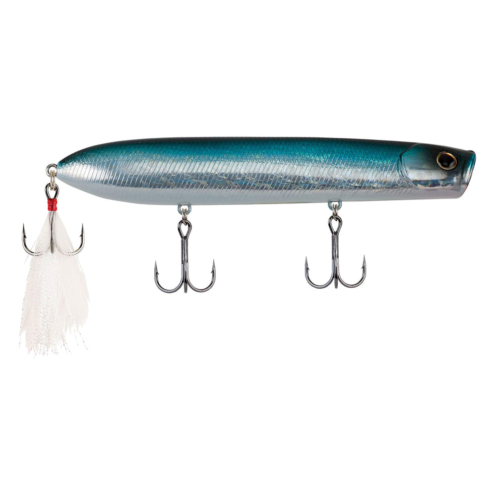 Berkley Cane Walker Blue Bullet action shows side-to-side motion for aggressive strikes.