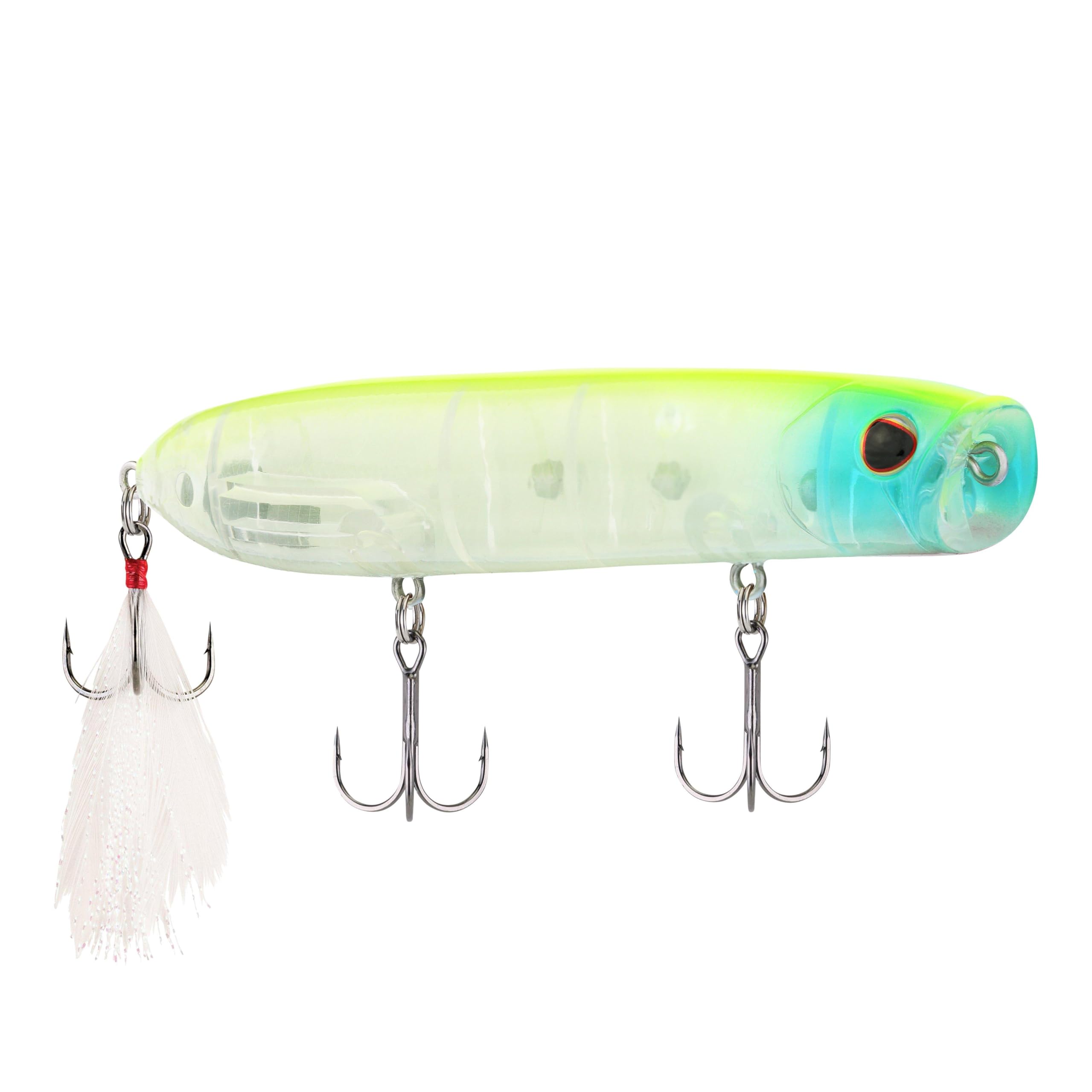 Berkley Cane Walker CJ Shad color enhances topwater visibility