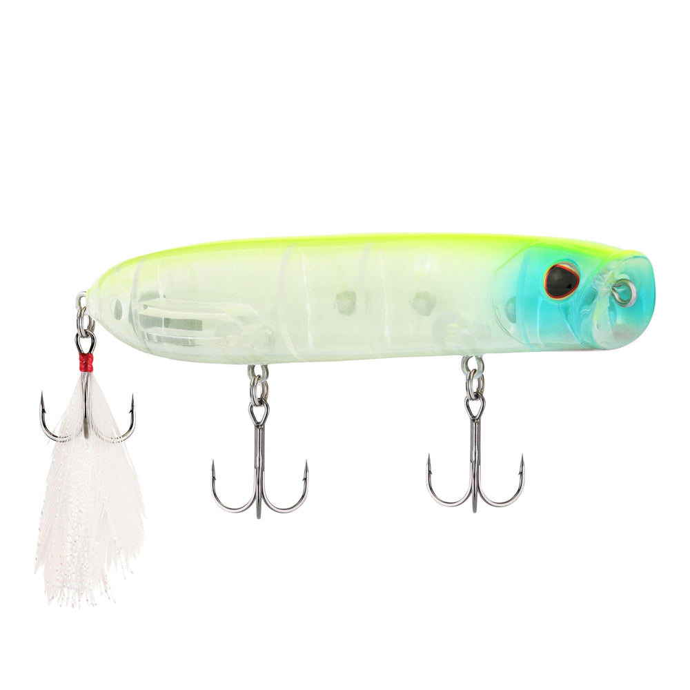Berkley Cane Walker CJ Shad color enhances topwater visibility