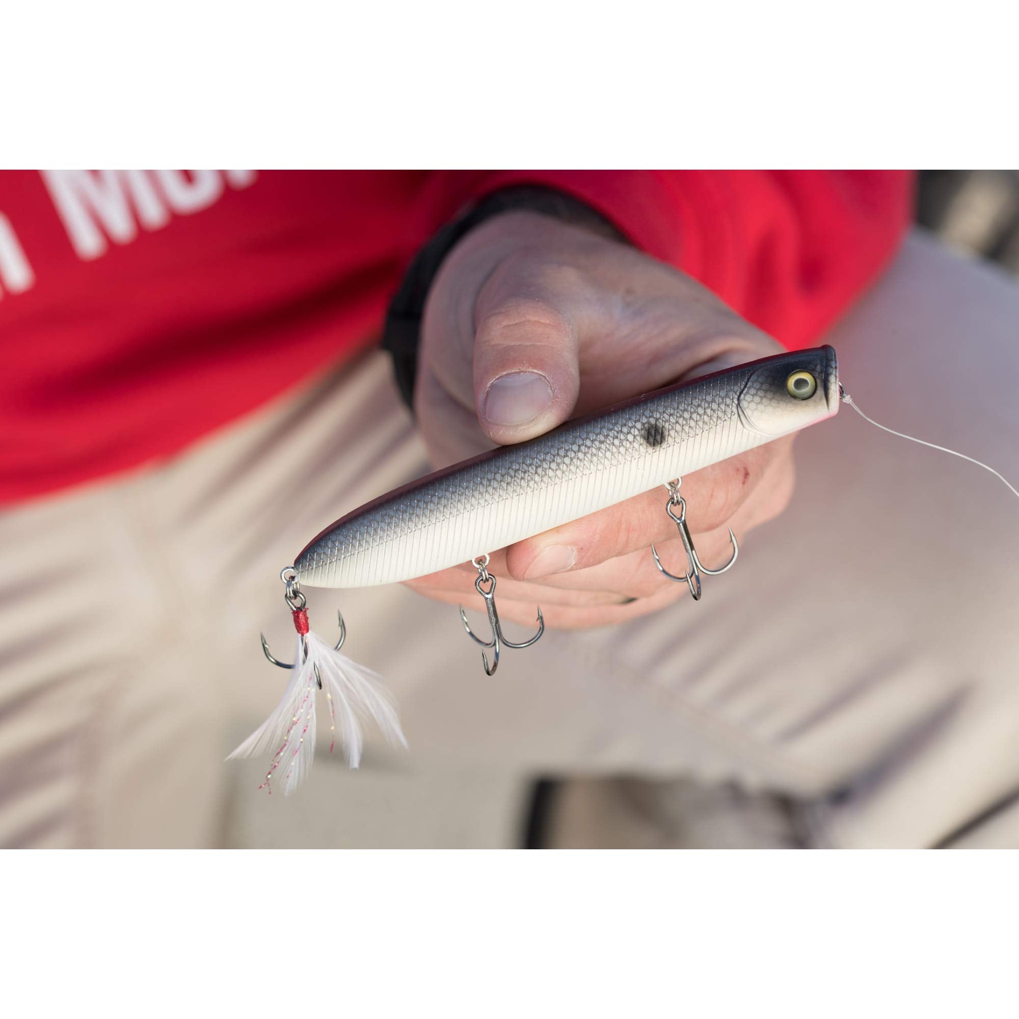 Berkley Cane Walker designed for long-distance casting and schooling bass coverage.