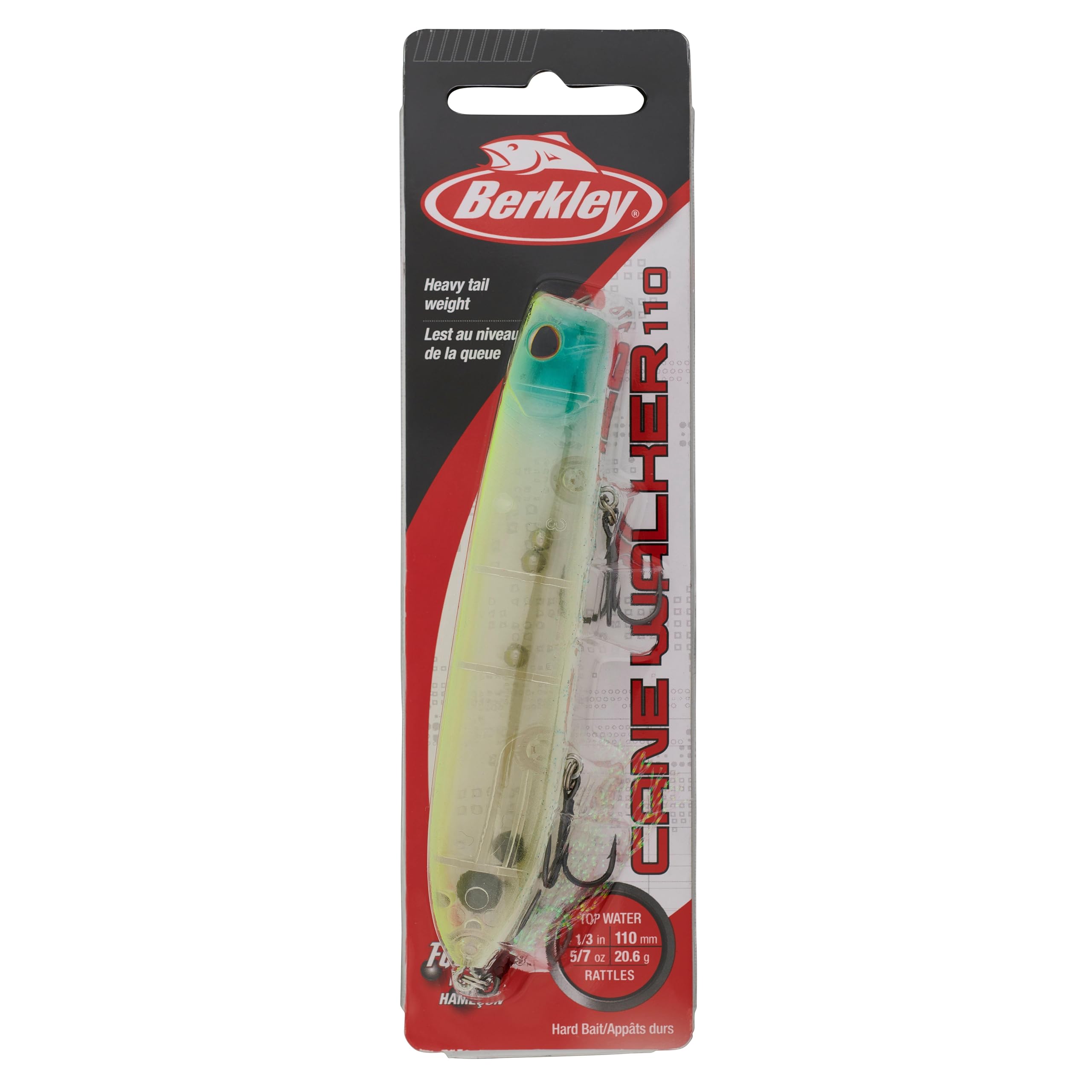 Berkley Cane Walker long distance casting design reaches distant schooling bass