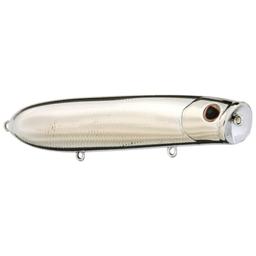 Berkley Cane Walker side-action lure showing twitchy motion to provoke bites.