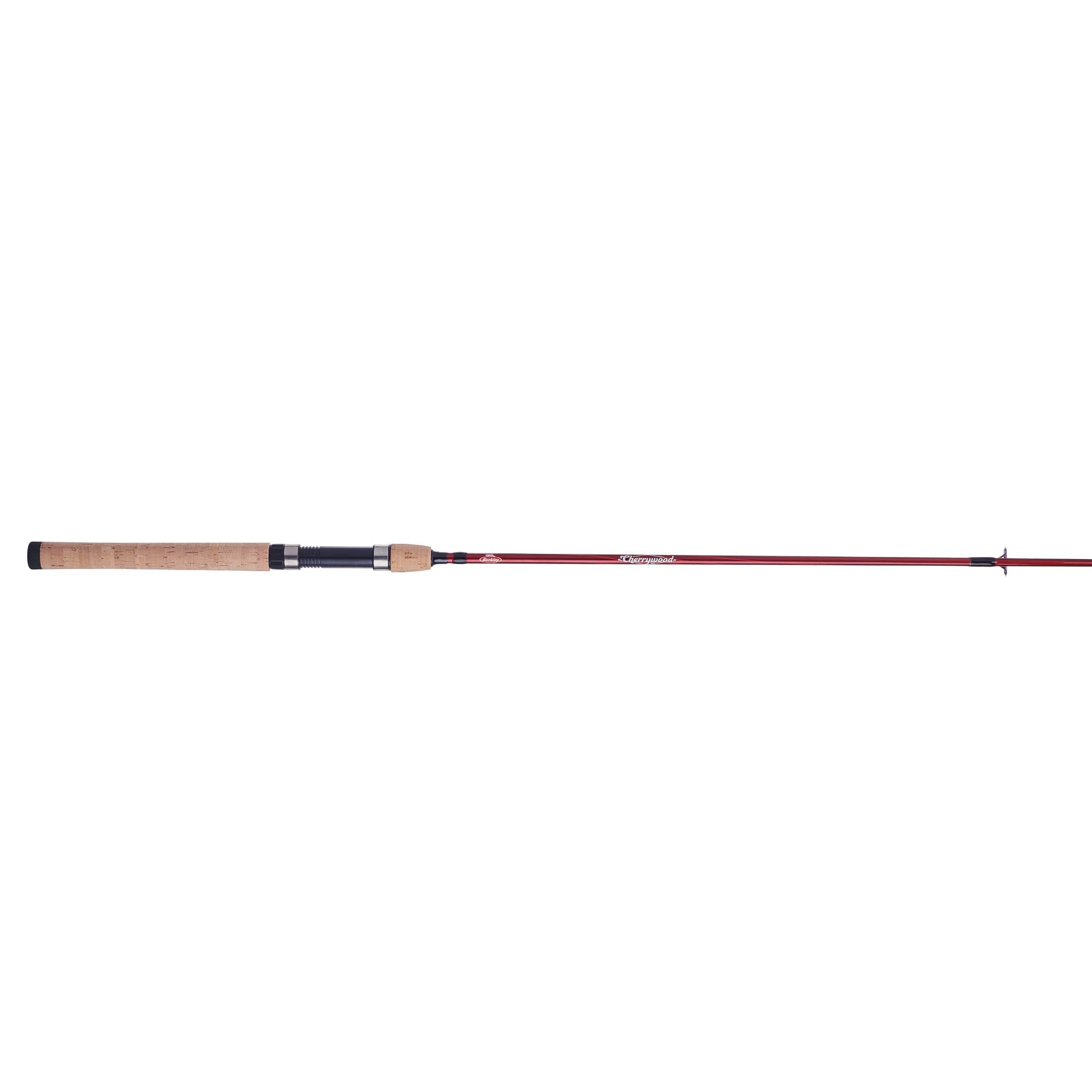Berkley Cherrywood HD 7' spinning rod action graphic conveys fast action and responsiveness.