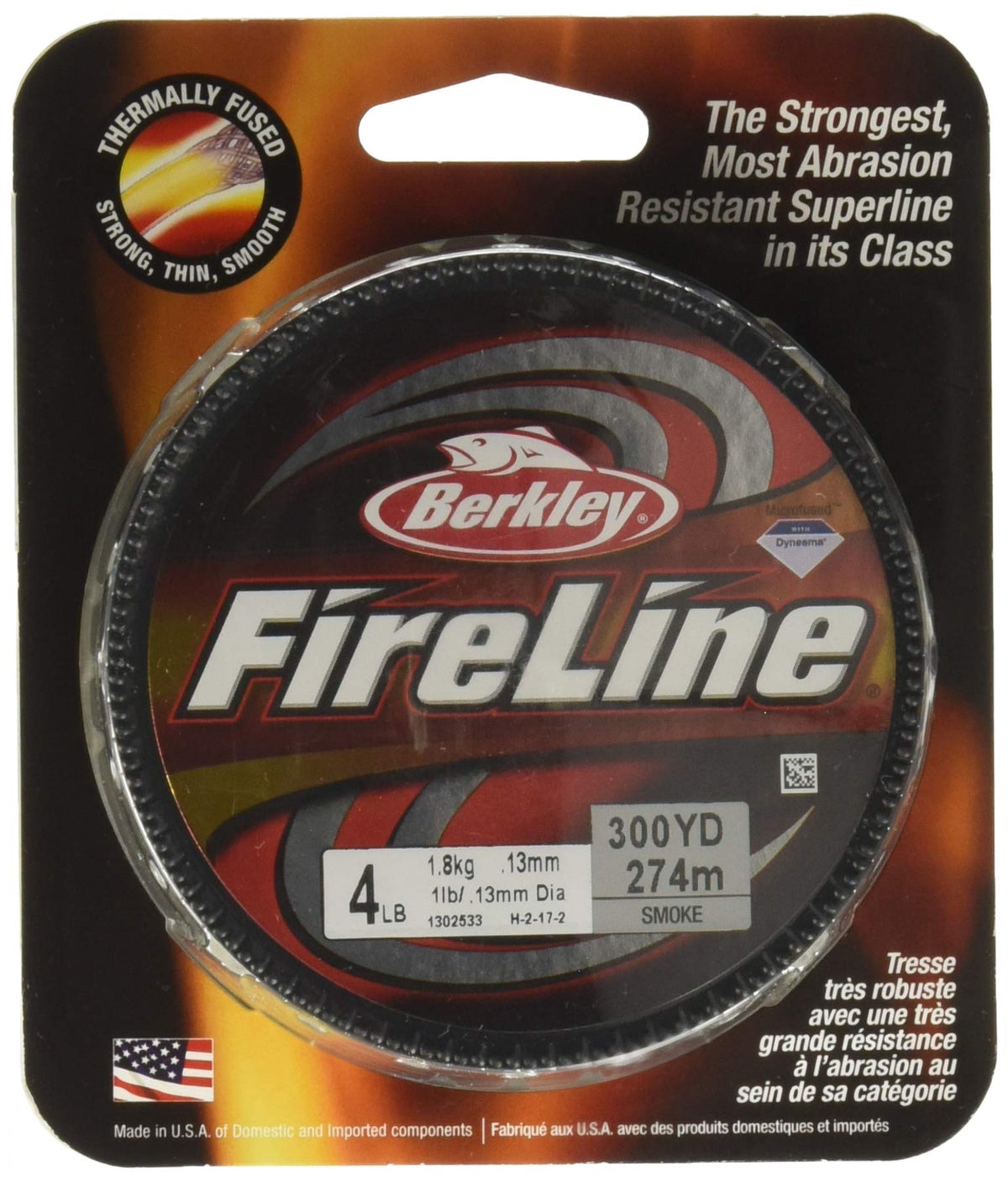 Berkley FireLine Fused Original smooth handling boosts casting distance and control.