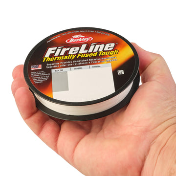 Berkley FireLine Superline Crystal in-hand casting hints at improved distance