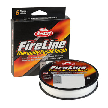 Berkley FireLine Superline Crystal spool demonstrates durable braid for smoother casts