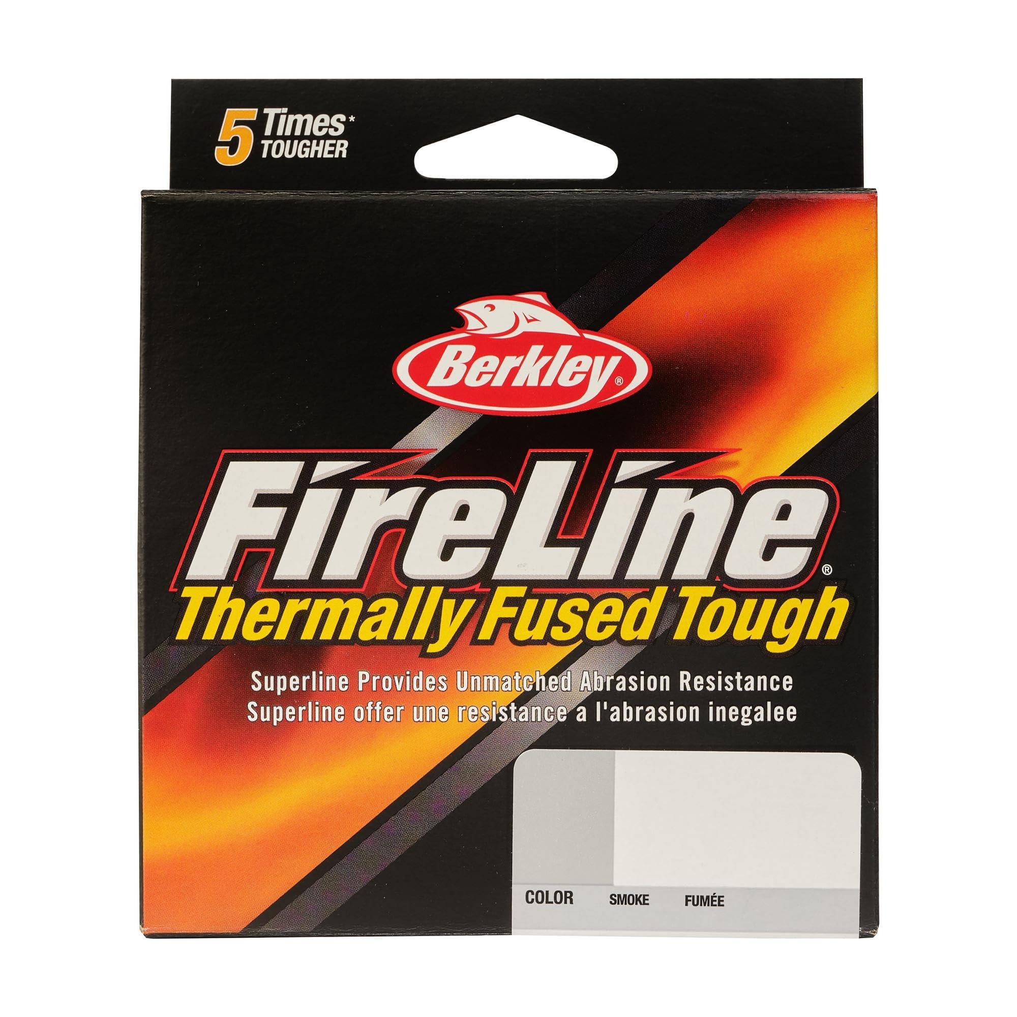 Berkley FireLine Superline Crystal visibility aid helps precise casting during practice