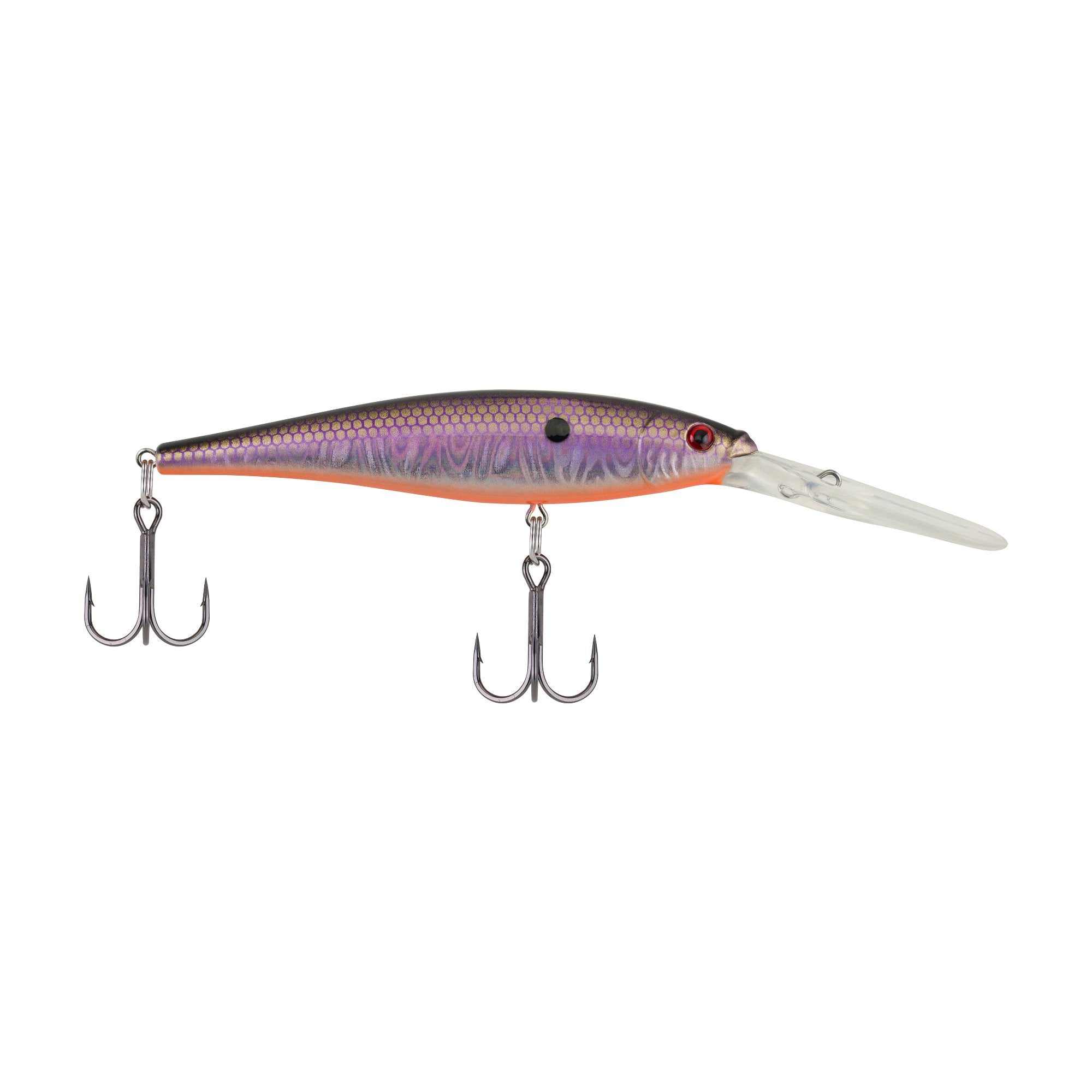 Berkley Flicker Minnow Slick Smelt lure with realistic minnow profile attracts predatory fish