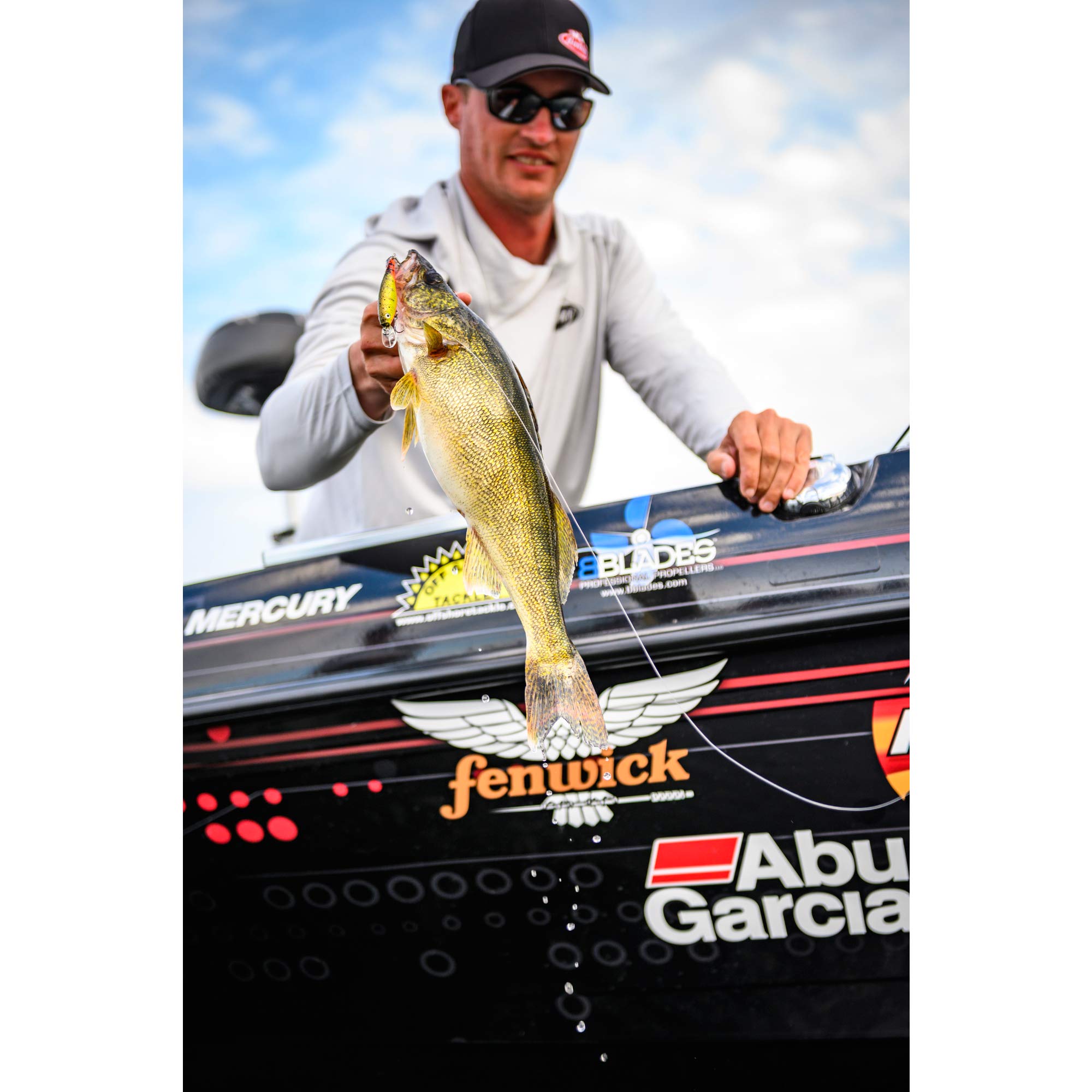 Fusion19 hook detail indicating sharp penetration for tough-fight fish.
