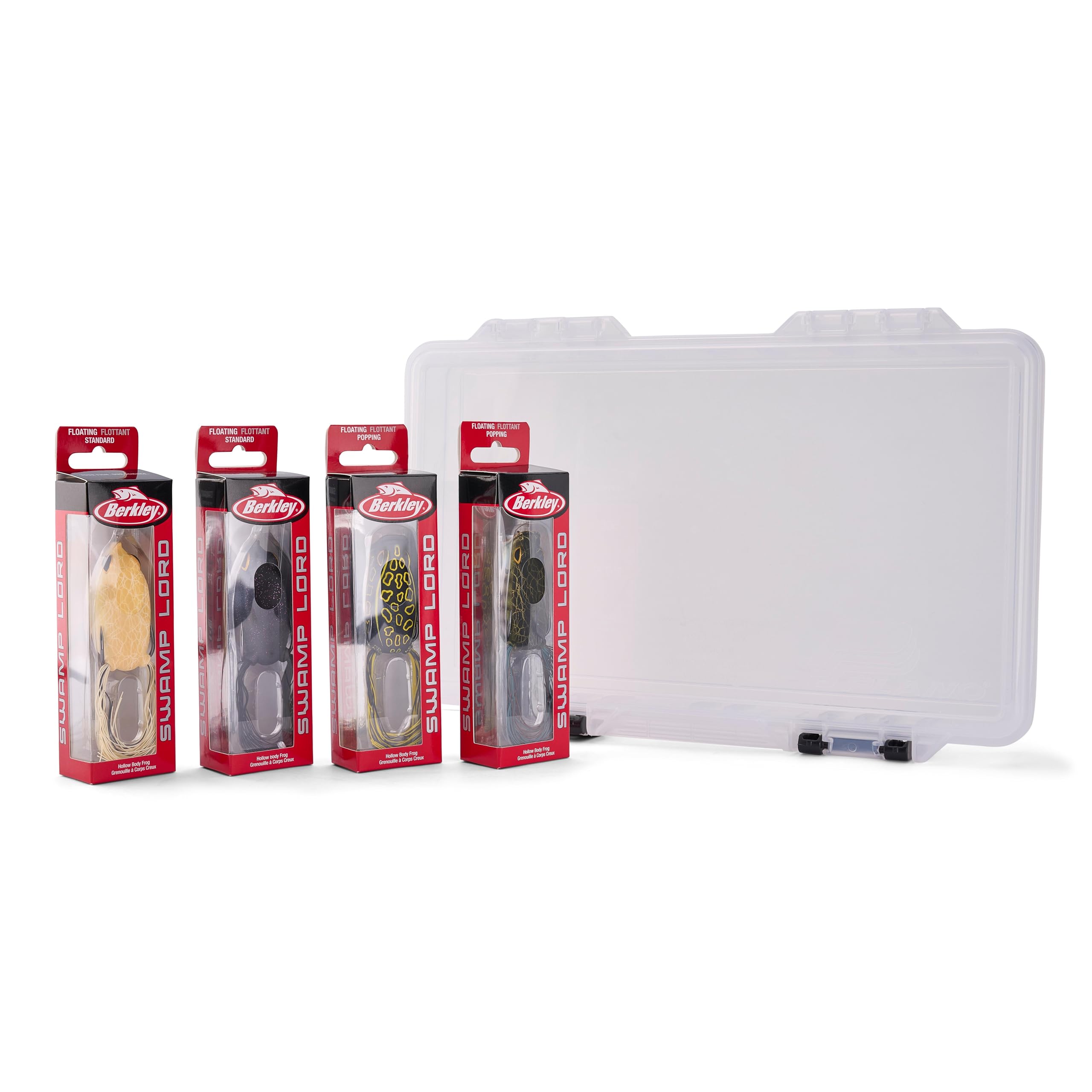 Berkley Froggin’ Haul of Fame kit box displaying Hollow Belly Frogs for quick water-ready setup.