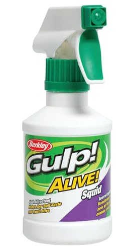 Berkley Gulp! Alive Crab attractant close-up shows aromatic blend.