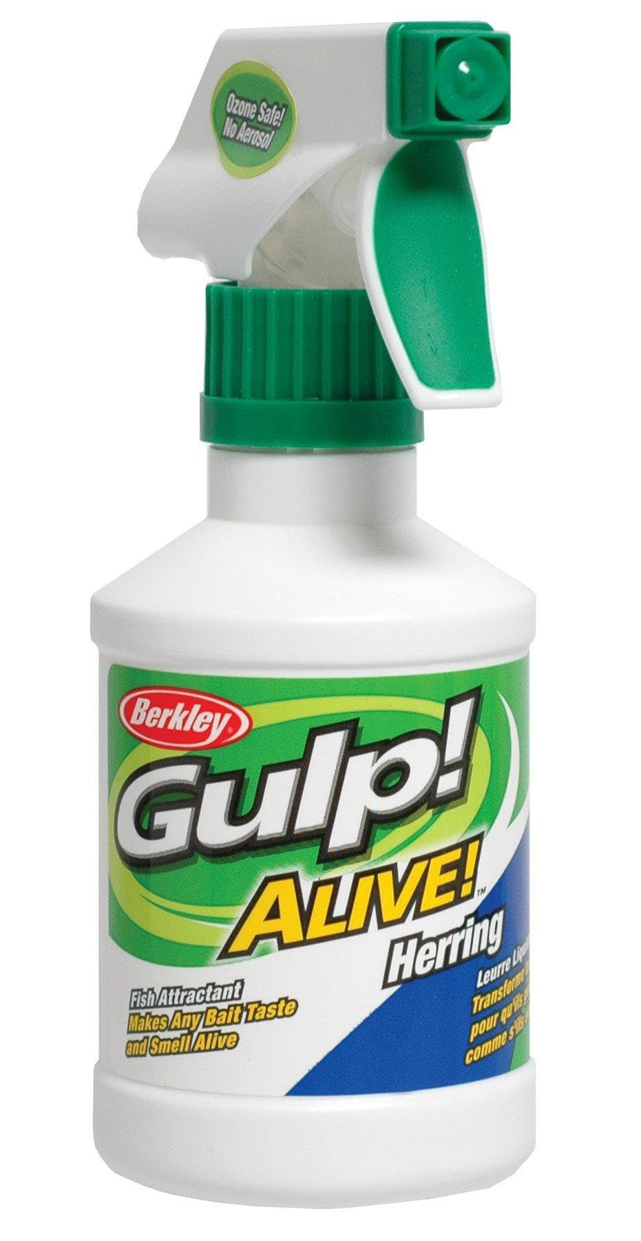 Berkley Gulp Alive Minnow on hard bait to attract fish