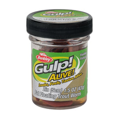 Berkley Gulp Alive Fat Floating Trout Worm packaging for storage