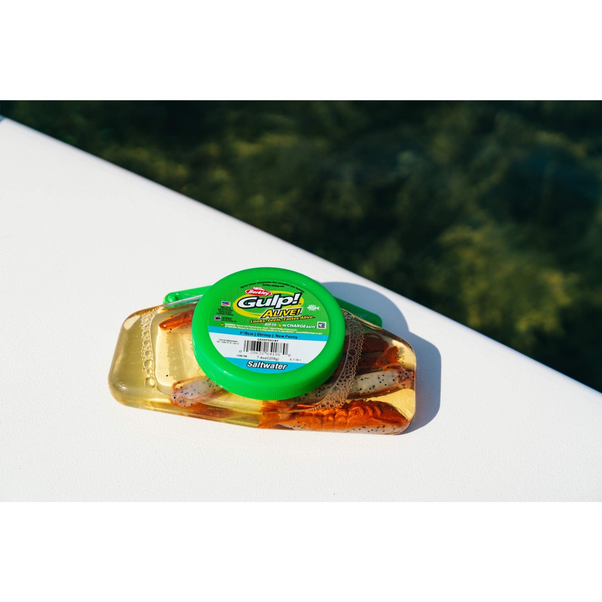 Berkley Gulp Alive Peeler Crab Amber Glow color
