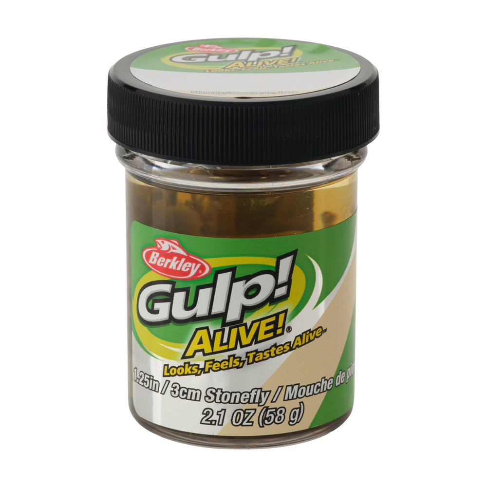 Berkley Gulp! Alive Stonefly 1.25 inch size for panfish.