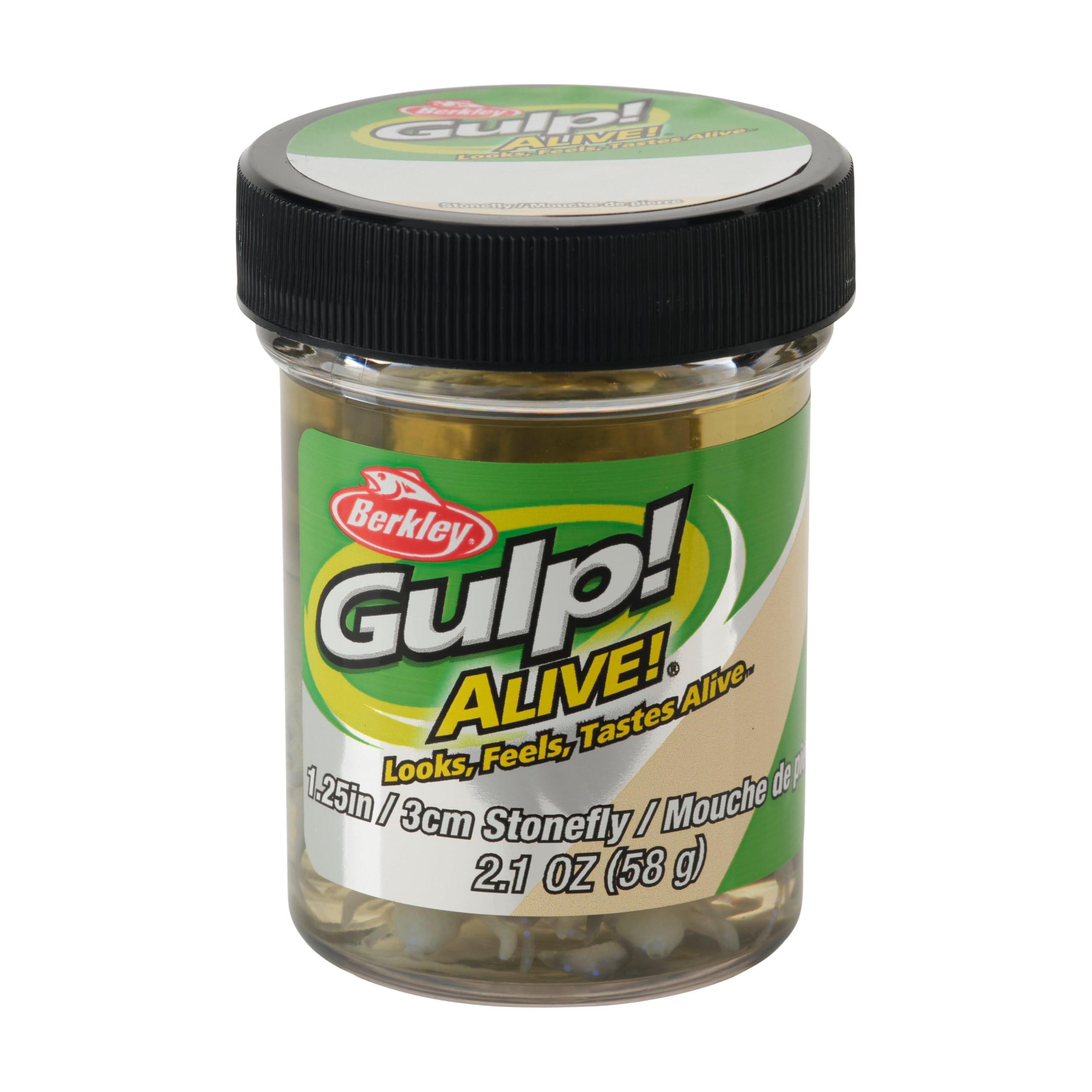 Stonefly being used on a jig in a panfish setup by Berkley Gulp Alive