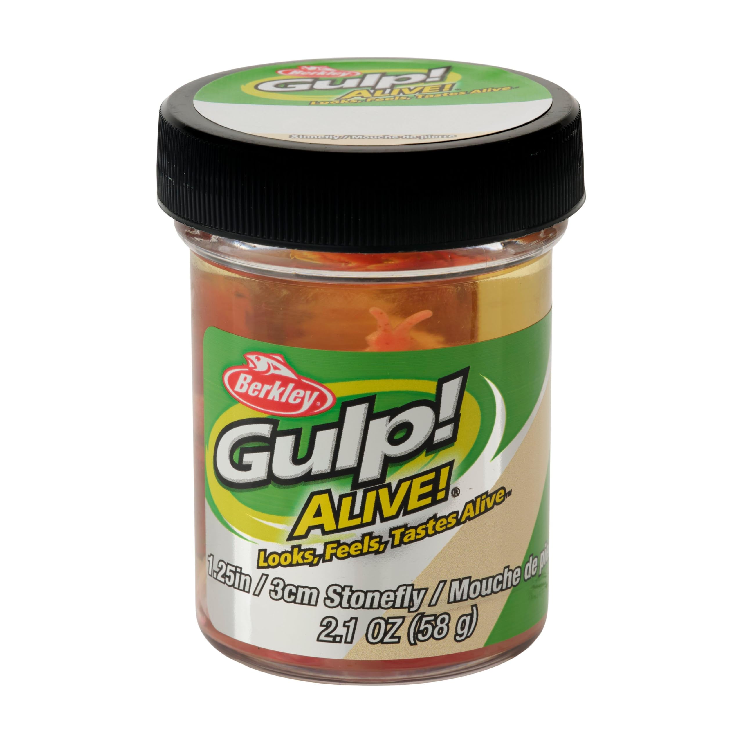 Scented attractant in jar recharges lure effectiveness.