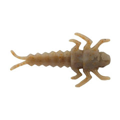 Berkley Gulp! Alive Stonefly Smog color for panfish forage matching.