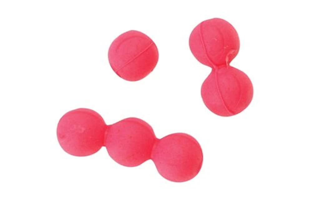 Berkley Gulp! Floating Salmon Eggs Pink on a rig attract salmon and trout with buoyant action