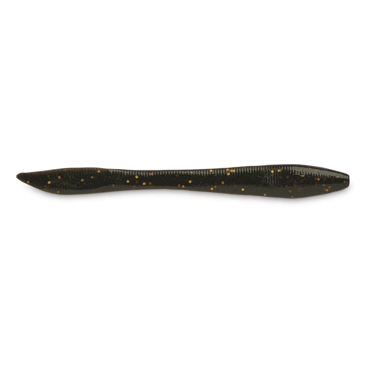 Berkley Gulp! Jumbo Leech in 3-Mile color delivers durable, lifelike bait.
