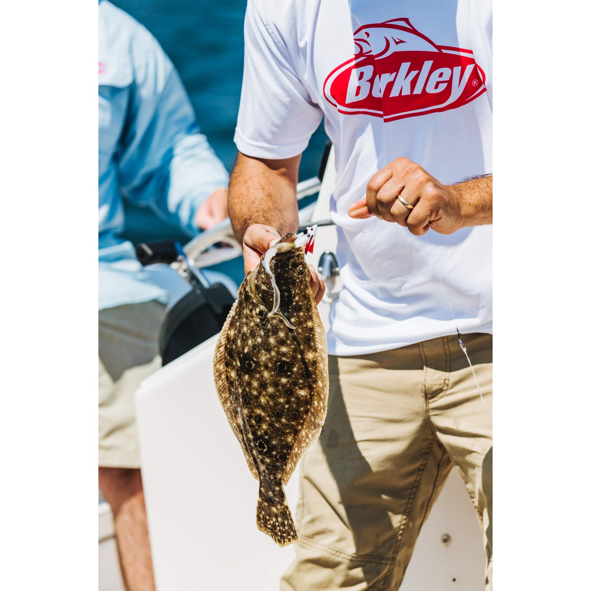 Berkley Gulp! Nemesis Nuclear Chicken fishing-setup image suggests versatile rig options for anglers