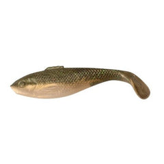 Berkley Gulp Pogy sardine 3-inch action with vibrating tail attracts redfish and trout