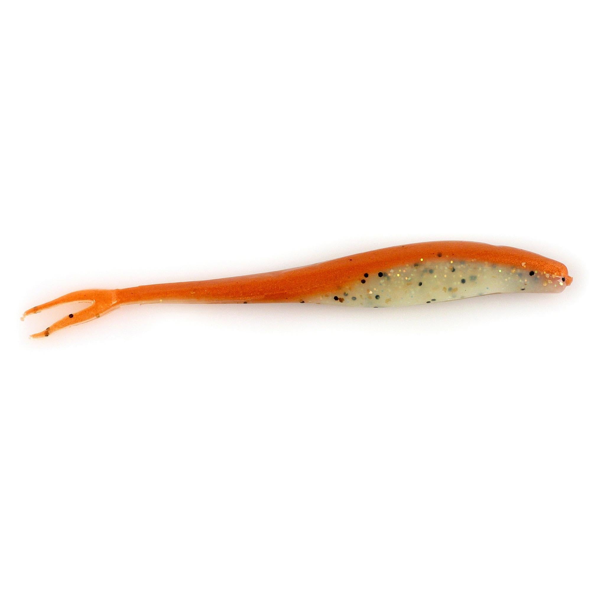 Berkley Gulp! Saltwater Jerk Shad glow color improves visibility.