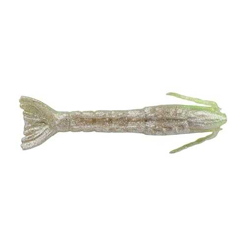 Berkley Gulp! Saltwater Shrimp extreme scent dispersion attracts more bites.