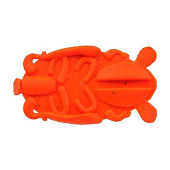 Berkley Gulp Surf Bytes Sand Fleas orange lure targets redfish, pompano, and flounder.