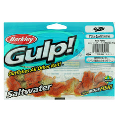 Berkley Gulp Sand Crab Flea in New Penny, 1 inch, authentic scent for inshore fishing.