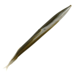 Berkley Gulp! Sand Eel Silver Mud 5in attracts fish from distance with lifelike scent
