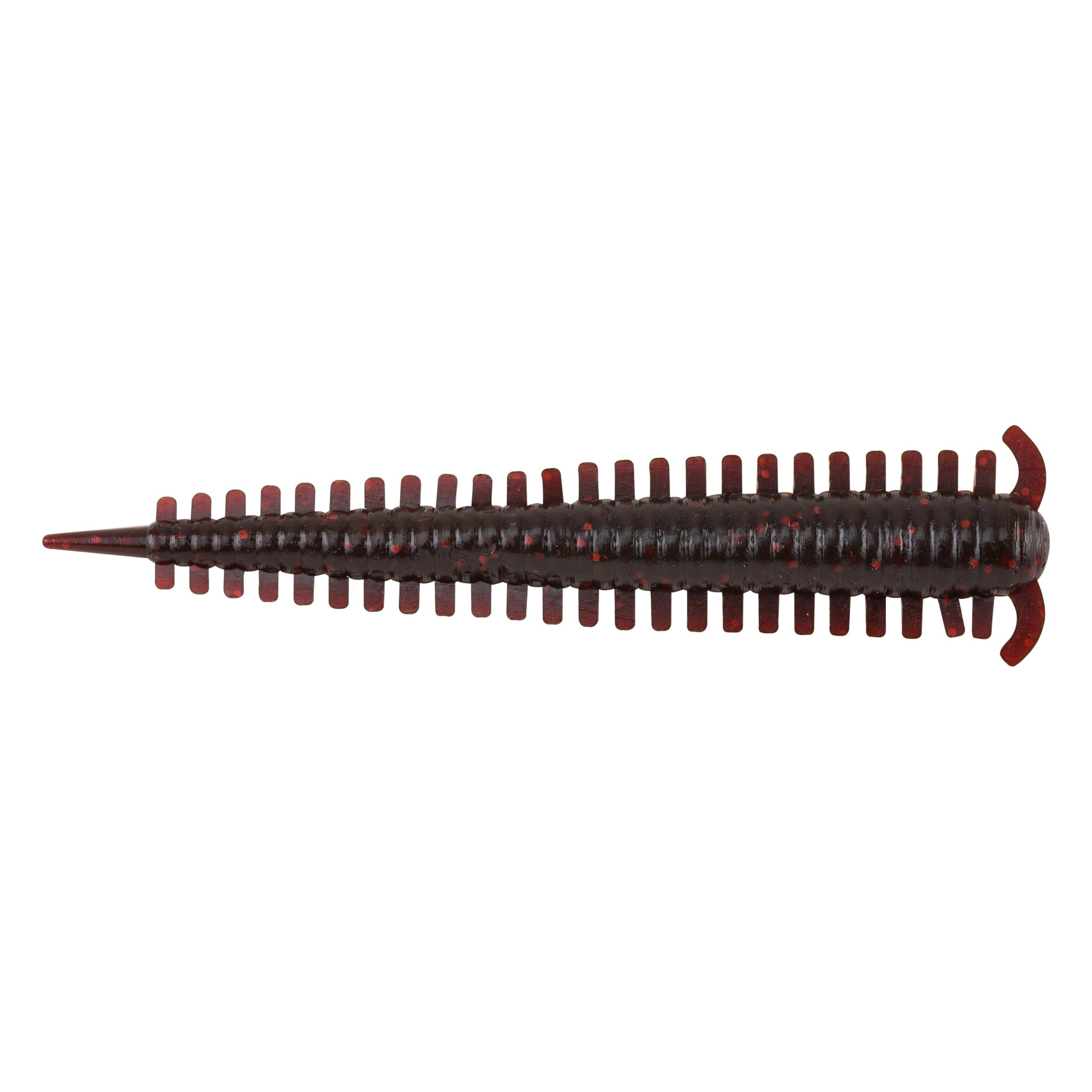 Berkley Gulp! Sandworm Green 2in camo scent dispersion demonstrates strong aroma cue