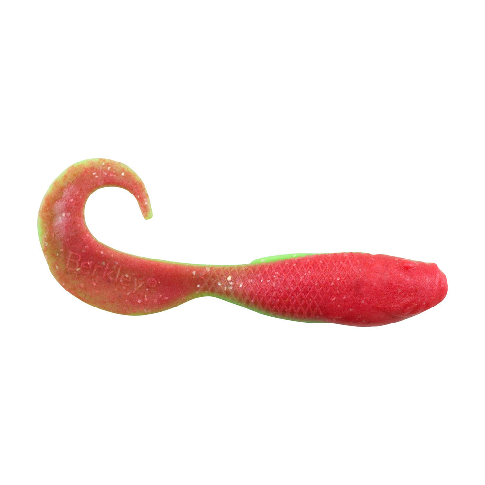 Berkley Gulp! Swimming Mullet Nuclear Chicken 4in lure with lifelike action for longer casts and stronger attraction