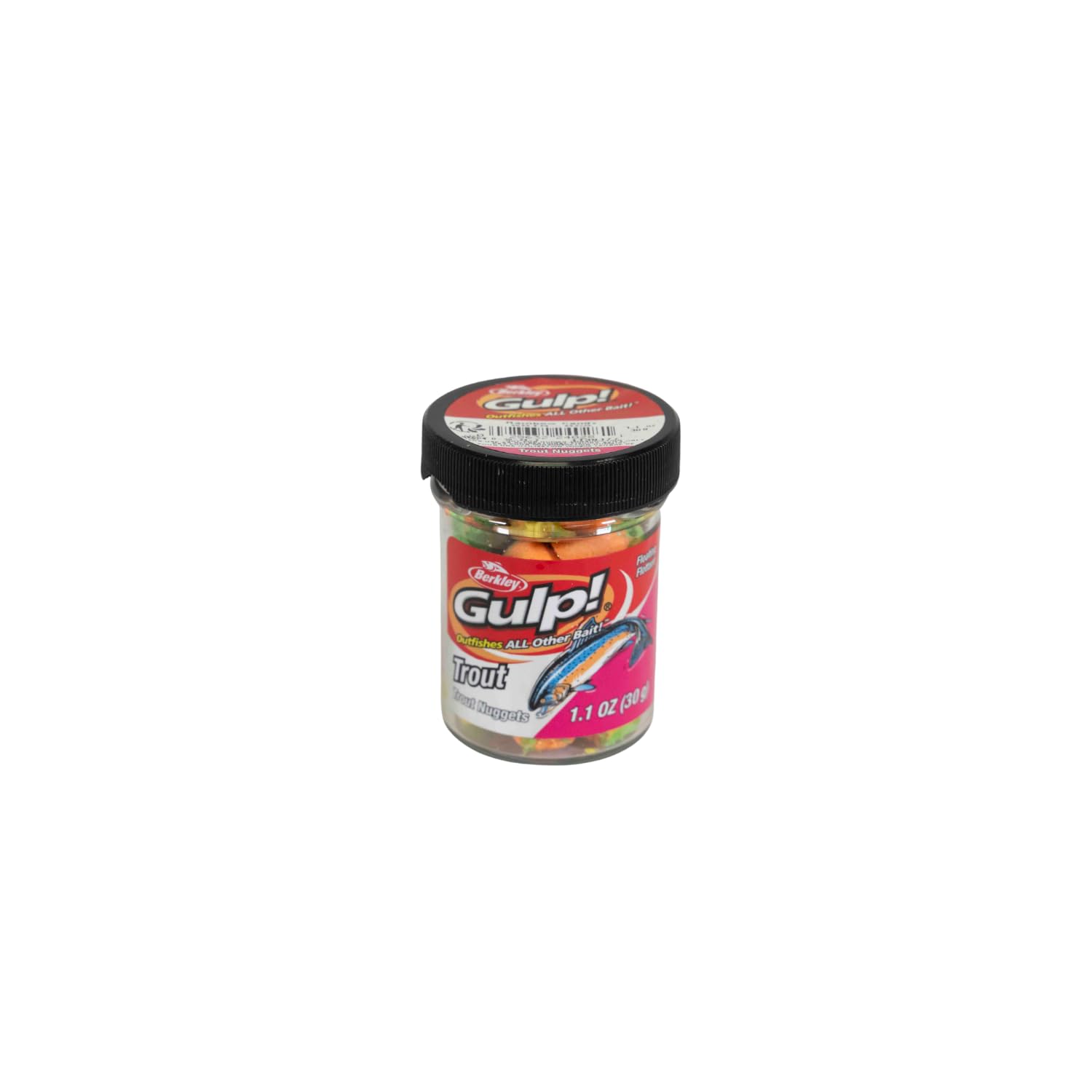 Berkley Gulp Trout Nuggets Rainbow Candy pack, easy-to-use preformed nuggets for a clean rig and visible strike zone.
