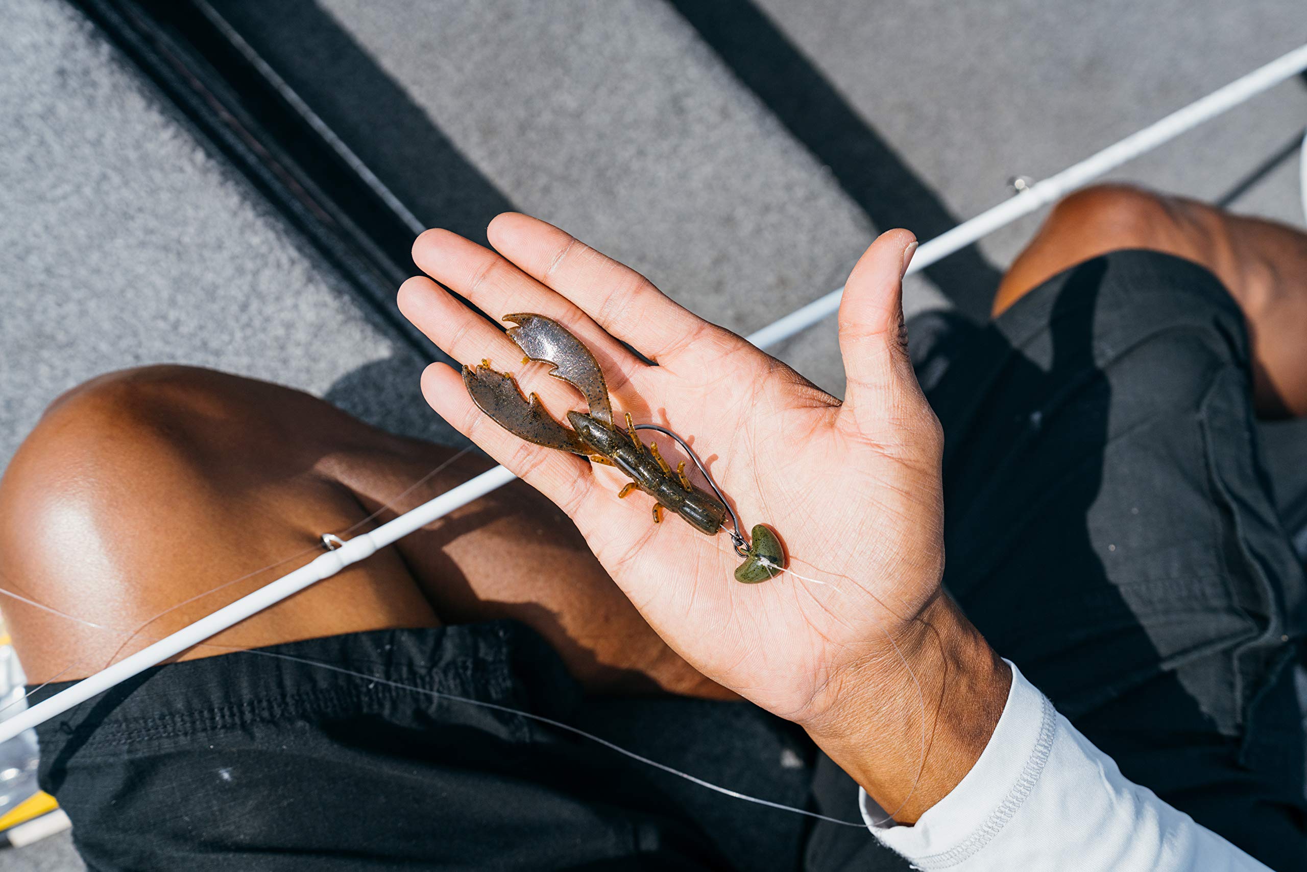 Berkley PowerBait Chigger Craw metallic flake for extra flash