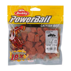 Berkley PowerBait liver and blood dough bait in jar with enticing scent
